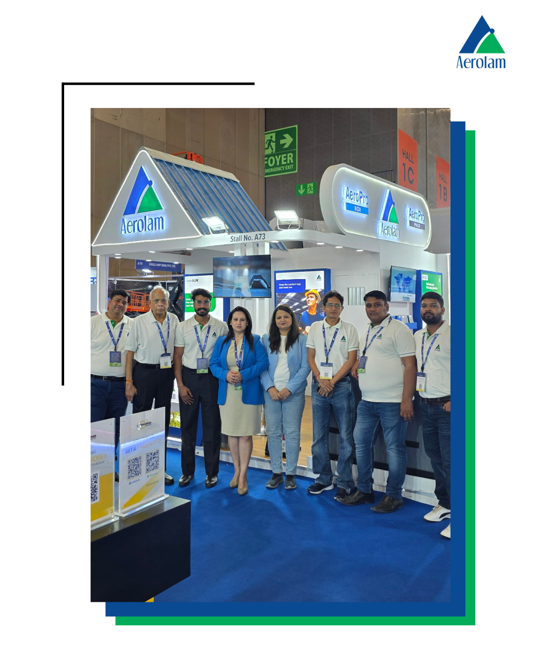 India Warehousing Show , IWS, xlpe, insulation, aerocomfort, bubble insualtion