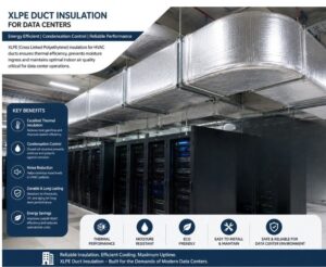 XLPE HVAC duct insulation