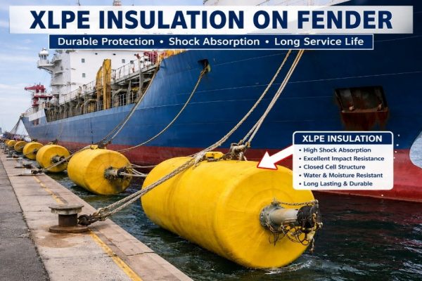 Aluminum XLPE Insulation, XLPE Foam for Marine fenders, XLPE Fender Protection